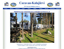 Tablet Screenshot of caravan-kalajarvi.fi